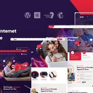 Mirasat - Internet Provider and Satellite TV WordPress Theme